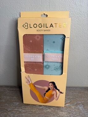 Blogilates Booty Bands Set - Pink and Blue